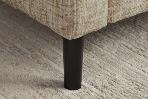 Riess Ambiente Modernes Ecksofa Stockholm - 220cm - beige - L Couch aus Strickstoff mit Federkern 3-Sitzer-Sofa – Bild 7