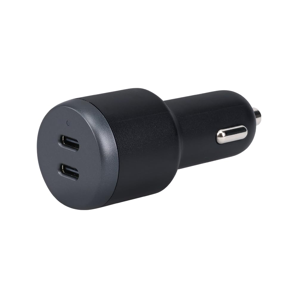 Amazon.co.jp: MOTTERU PD65W USB車載充電器 カーチャージャー USB-C×2