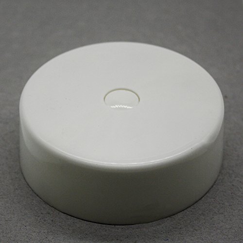 Verteilerdose Weiß Kunststoff mit Zubehör ø 74x25mm Verteilerbaldachin Aufputzdose Anschlussdose
