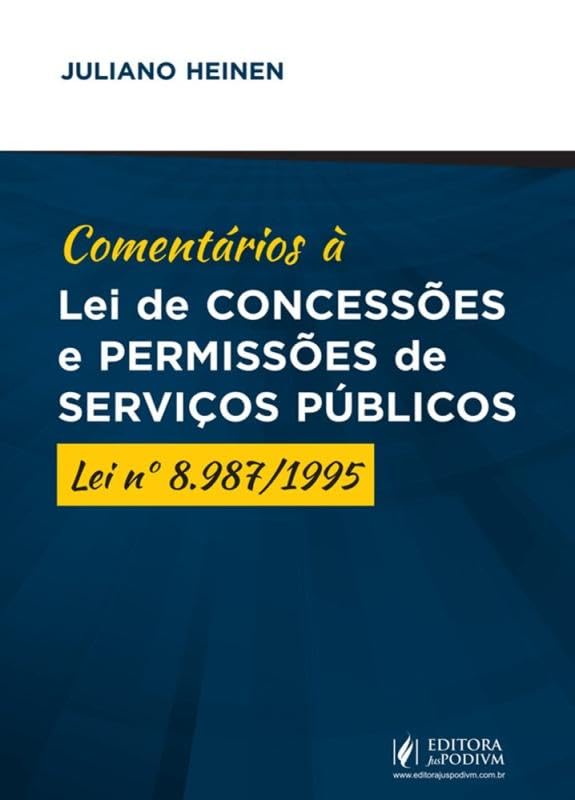 Capa de Comentários à Lei de Concessões e Permissões de Serviços Públicos (Lei nº 8.987/1995) (2026)