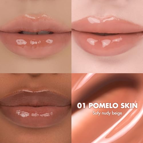 Image of rom&nd THE JUICY LASTING TINT POMELO SKIN - V2 | K-Beauty Candied Gloss Lip Stain for Plump, Hydrated, Long-Lasting Shine