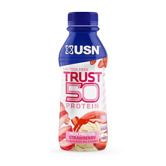 USN TRUST 50 Protein Drink Strawberry 6 x 500 ml