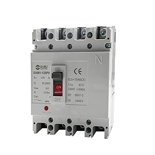 DC MCCB 500A 4P 1000V disjoncteur boîtier moulé pour système photovoltaïque
