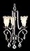 Framburg 9723 Rhapsody Mini Chandelier in Mahogany Bronze