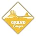 Grand Canyon USA Travel De Haute Qualite Pare-Chocs Automobiles Autocollant 12 x 12 cm