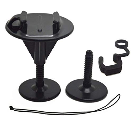 Vcufflinks Bodyboard Wakeboard - Kit de soporte de espuma para GoPro Hero 9 8 Max 7 (2018) 6 5 4 3+ 3 Black Silver Session, Osmo Action, Xiaomi YI, AKASO, SJCAM Camera (negro)