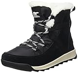 Sorel Whitney 2 Flurry Waterproof wasserdichte Winterstiefel für Damen, Schwarz (Black), 39 EU