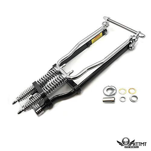 Smt- Springer Front End -4" Under W/Handlebar Adapter Compatible With Harley Sportster Bobber Chopper #TOP2
