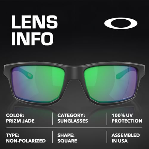 Image of Oakley GIBSTON OO9449 Rectangle Shape Sunglasses With Official Eyewear Kit | Men's Sunglasses