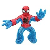 Heroes of Goo Jit Zu Goo Shifters Marvel Enhanced Combat Power Spider-Man. Large 8 Inch Supagoo Hero Pack Stretchy Hero with Double Core Attack! Crush The Cores. Transform The Goo