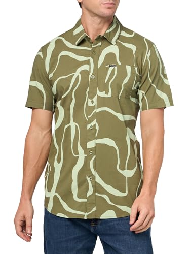 Chemise tissée à manches courtes idéale pour les terrasses d'été