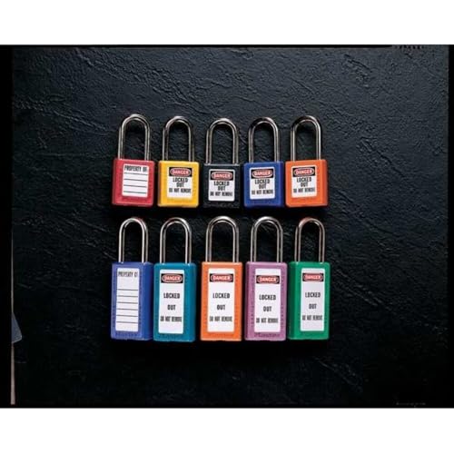 Image of Master Lock 410ORJ Grip Tight Lockout for Wide or Tall Circuit Breakers
