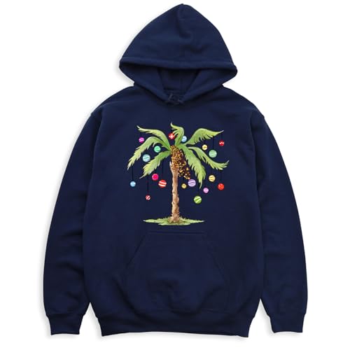 Christmas Palm Tree Light Sweatshirt, Xmas Sweatshirt, Tropical Christmas Tree Shirt, Hawaii Christmas Beach Hoodie, Holiday Tree Tee, Christmas In July Family T-Shirt, Christmas Tree Sweater4