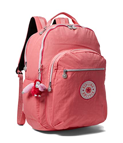 Image of Kipling Seoul XL Laptop Backpack Joyous Pink Fun One Size