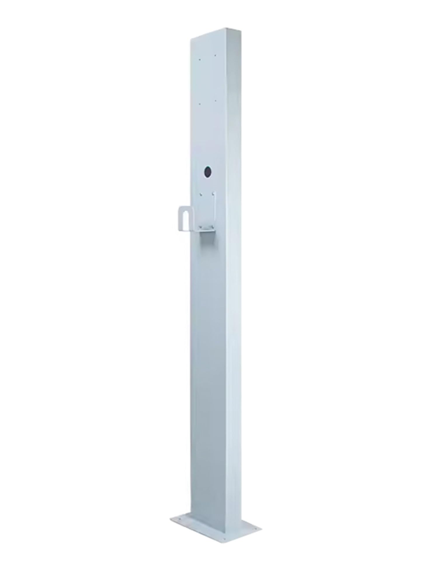 EV Charger Wandhalterung Ständer Outdoor Standfuß Halterung mit Metallhaken für Ladekabel, freistehende Ladestation für Elektrofahrzeug