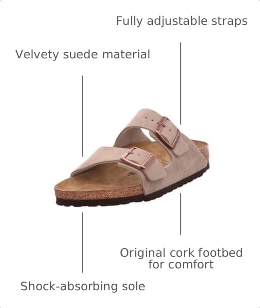 Image of Birkenstock Women's Arizona Soft Footbed Sandals