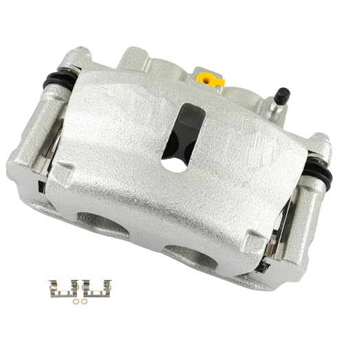 Image of cciyu Front Left Brake Caliper Assembly w /Bracket 18-B5004A For Buick For Rainier 2006-2007,For Chevy For Trailblazer 2006-2009,For GMC For Envoy 2006-2009