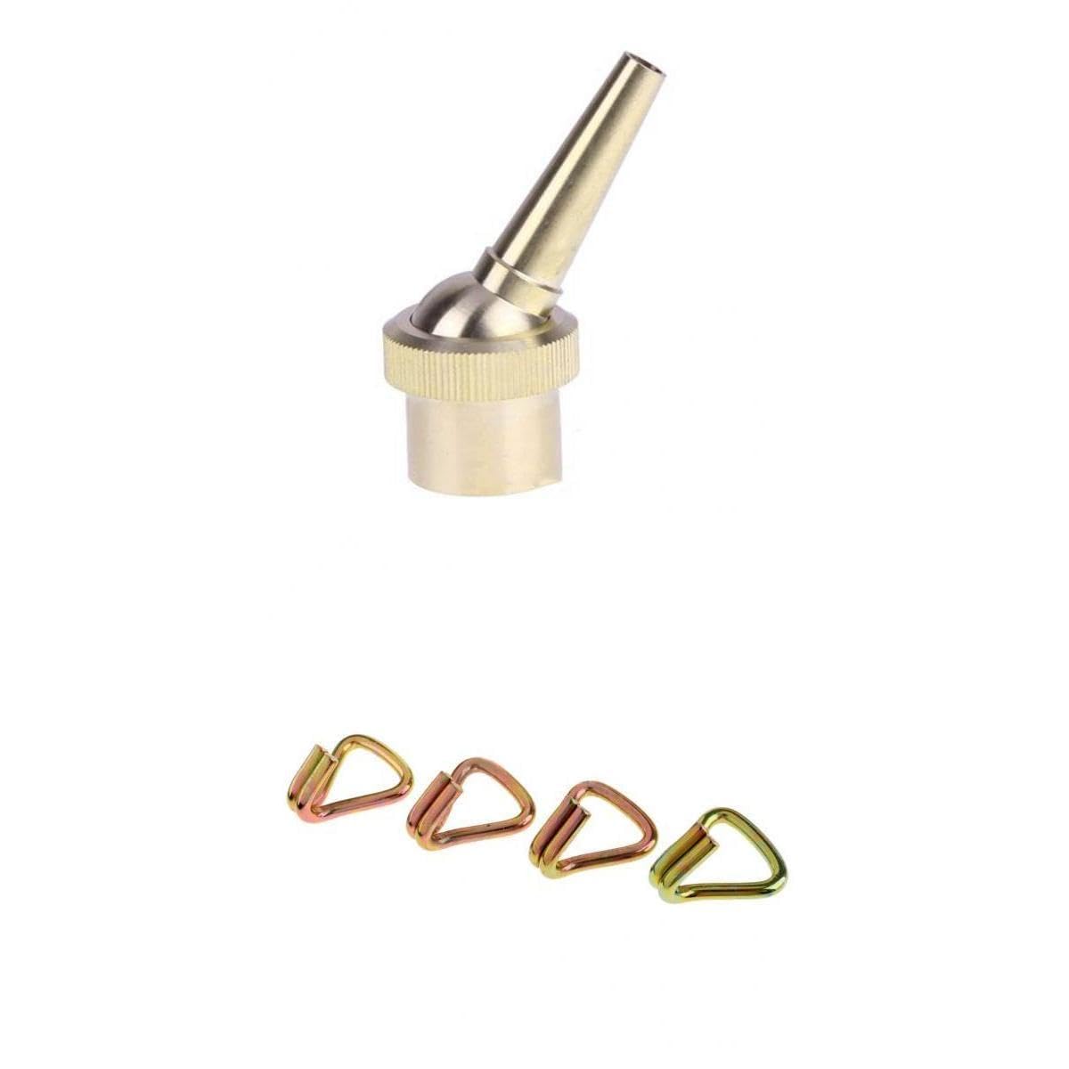 UJEAVETTE 4Pcs Ratchet Double J Hook + 8Pcs Fountain Water Nozzle Sprinkler Spray Head-image-34