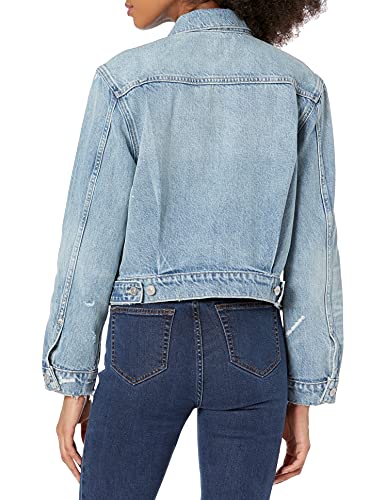 HUDSON Women's Cropped Trucker Jacket2