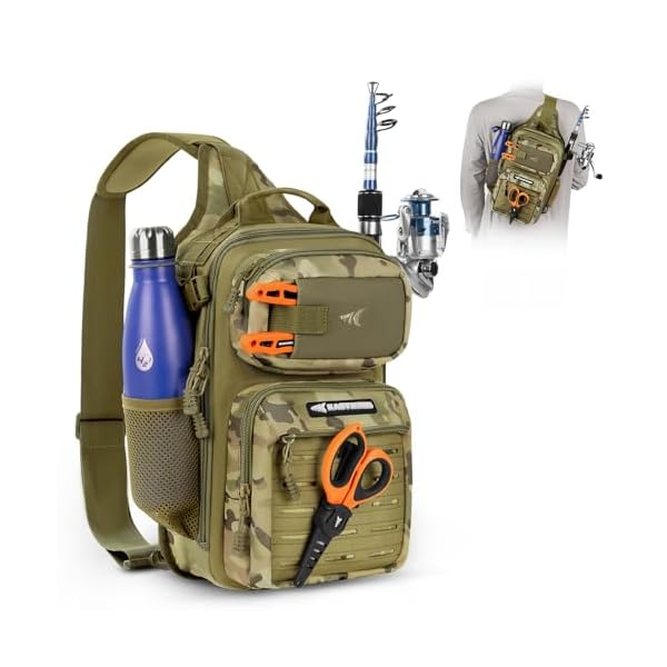 KastKing-BlowBak-Tactical-Fishing-Sling-Tackle-Storage-Bag-Lightweight-Sling-Fishing-Backpack-Tool-Bag-for-Fishing-Hunting KastKing BlowBak Tactical Fishing Sling Tackle Bag-Lightweight Fishing Backpack-Storge Fishing Gear and Equipment-Fishing Gift for Men