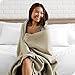 Bare Home Polar Fleece Blanket - Full/Queen - Oyster - Warm & Cozy - Premium Fleece Throw for Bed, Sofa, Camping, Travel and Cold Nights - Lightweight Blanket (Full/Queen, Oyster)