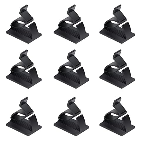 70 Pcs Adjustable Cable Wire Clips,Self-Adhesive Cable Clip,Nylon Adhesive Cord Organizer,Cable Organizer,Wire Organizer,Cord Holder for Desk,Cable Holder,Wire Clips, Cord Keeper,Cord Clip,Wire Holder Cover