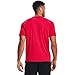 Under Armour Men's Velocity 2.0 Short Sleeve T Shirt, (600) Red / / Black, Large