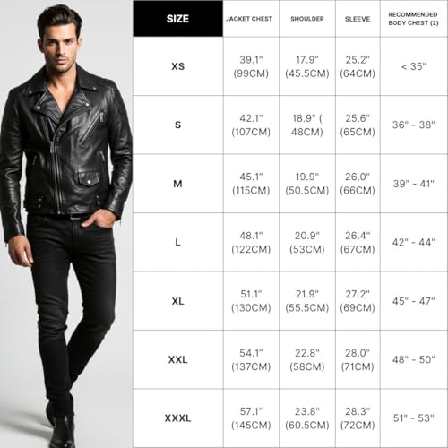 Chaqueta biker hombre verde oliva y negro miniatura 6