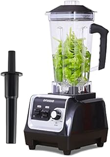 Professional Blender, Countertop Blender for Kitchen with Max 1800-Watt and Variable Speed for Smoothies, Ice and Frozen Fruit, Self-Cleaning 64 oz Container(Black)