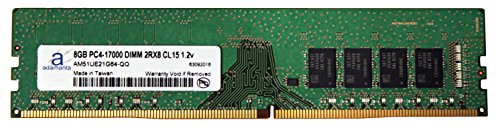 Adamanta 8GB (1x8GB) fXNgbv AbvO[h DDR4 2133Mhz PC4-17000 obt@Ȃ DIMM 2Rx8 CL15 1.2v DRAM RAM