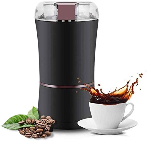 ZOUSHUAIDEDIAN Elektrische Kaffeemühle mit einem Touch, Mahlt Kaffeebohnen, Gewürze, Nüsse und Körner - dauerhafte…