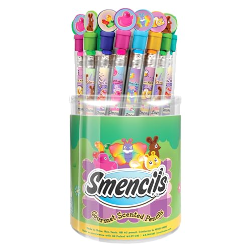 Spring Smencils Cylinder HB #2 Scented Pencils (50 ct) by Scentco