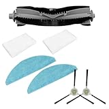 Staubsauger-Set, Ersatzzubehör-Set für Y70 Saugroboter, Hauptbürste, 2 Seitenbürsten, 2 Filter, 2 Wischtücher für Conga
