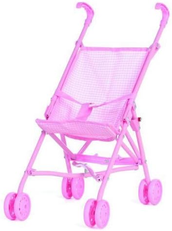 pink toy stroller