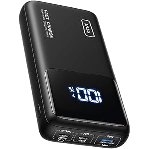 INIU Power Bank, 25000mAh 100W USB ...