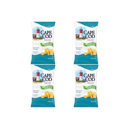 Cape Cod Potato Chips with Sea Salt, 7.5 Oz (Pack of 4) - image 1