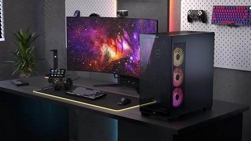 Image of Corsair Vengeance i7600 Gaming PC - Liquid Cooled Intel Core Ultra 7-265KF CPU, NVIDIA GeForce RTX 4070Ti Super GPU, 32GB Vengeance RGB DDR5 Memory, 1TB M.2 NVMe SSD - Black