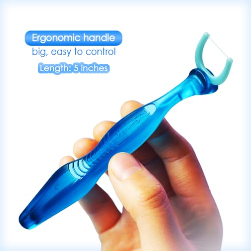T.Smile NoFuss Long Handle Flosser