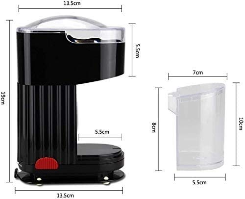ZOUSHUAIDEDIAN Kaffeemühle, Edelstahl Einstellbarer Gratmühle, elektrische Kaffeemühle, for Kaffeeliebhaber – Bild 7