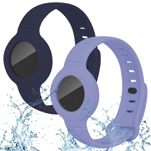 2 Pack Waterproof Bracelet Compatible with Airtag (1 &2nd Gen) for Kid - image 9