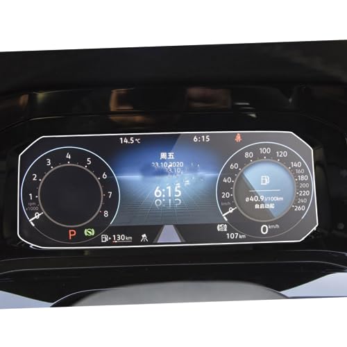 Vidrio templado antiarañazos de alta transparencia para tablero VW Golf 8 MK8 2021