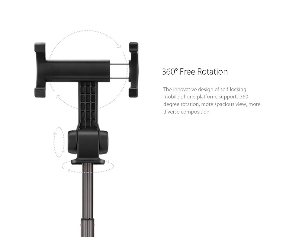 Yanghao Bluetooth Wireless trípode Titular de Montaje Selfie palillo de Obturador de la cámara