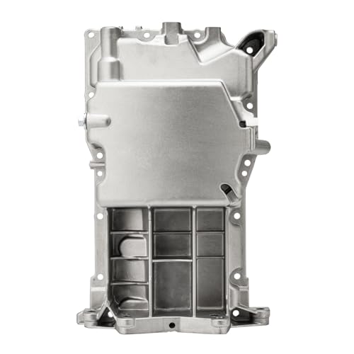 Image of KAX Engine Oil Pan Fit for Equinox, Malibu, Terrain, Cobalt, HHR, Verano | 264-133 with Drain Plug Compatible with Captiva Sport, Ion, Vue, G6, Regal, Solstice, Aura, Sky, LaCrosse, G5, Impala