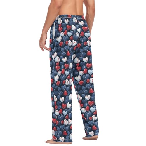 Bas de pyjama baseball homme long en coton doux confortable - 6