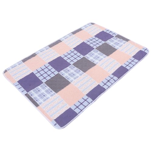 Ciieeo Empapador y Lavable para Incontinencia Urinaria Tamaño 120X80 CM Colchón Reutilizable para Pacientes y Personas Mayores Resistente a Manchas y Adecuado para Uso Doméstico