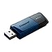 Produktbild Kingston DataTraveler Exodia M USB Stick (2 Stück) 3.2 Gen 1 DTXM/64GB-2P- mit beweglicher Kappe (Schwarz + Blau)