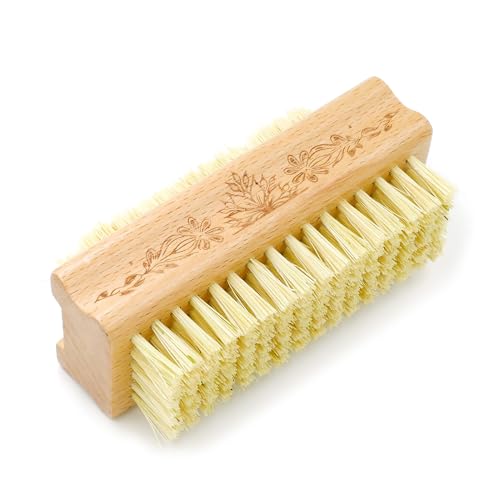 Menesia Wooden Fingernail Brush Nail Scrubber Crush