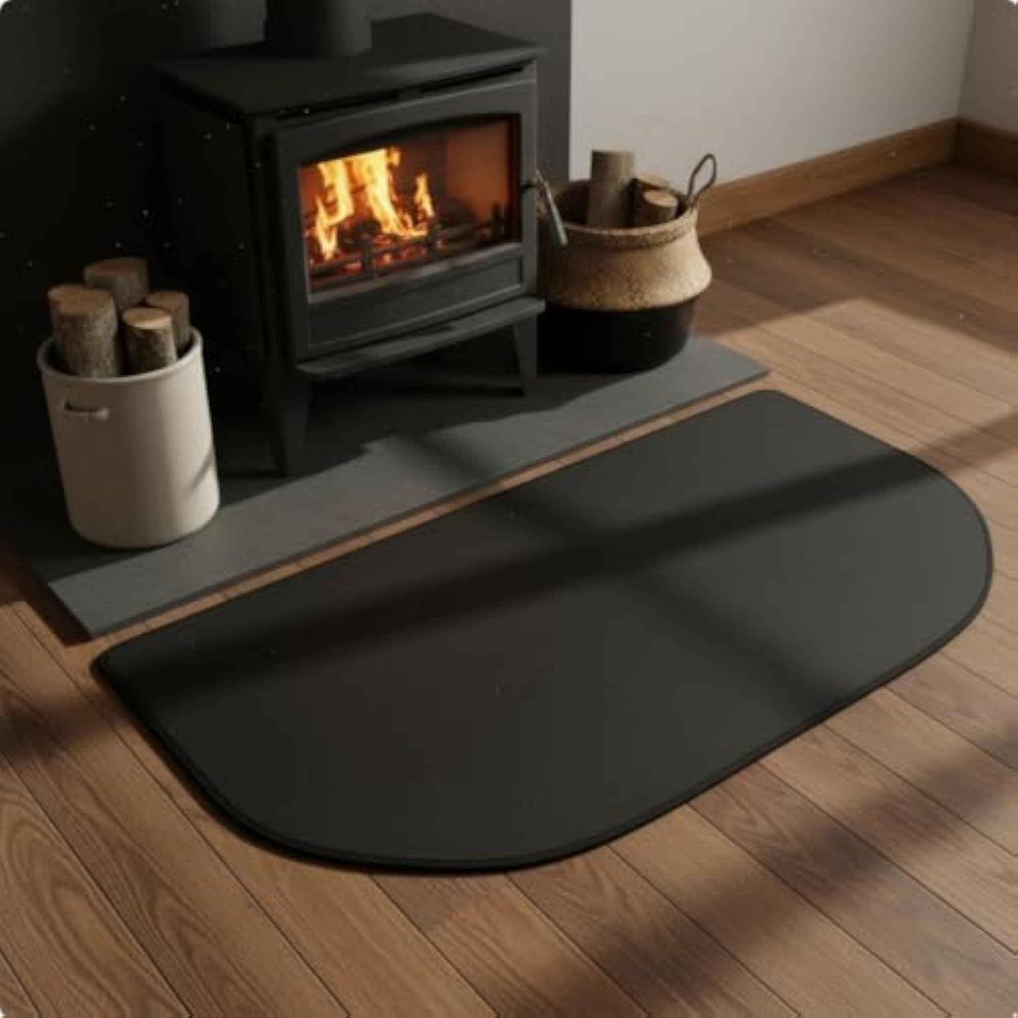 Fireproof Hearth Mat for Camping and Grilling