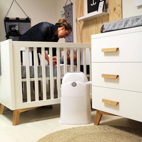 Asalvo 4011R - Contenedor de pañales, color blanco - imagen 9