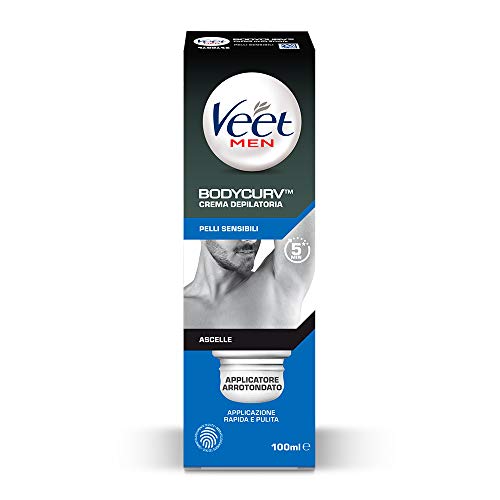 Veet For Men Crema Depilatoria Ascelle, Pelli